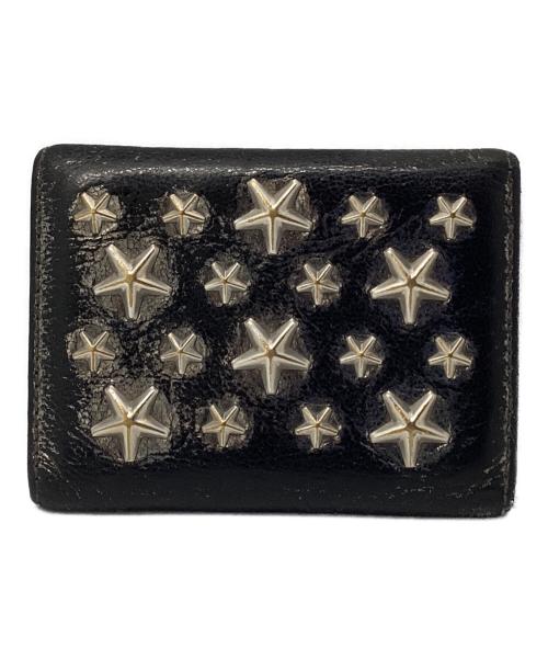 JIMMY CHOO（ジミーチュウ）JIMMY CHOO (ジミーチュウ) 3つ折り財布 シルバーの古着・服飾アイテム