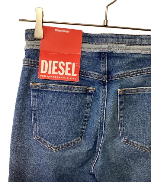 DIESEL（ディーゼル）DIESEL (ディーゼル) スキニージーンズ ブルー サイズ:W23L32 未使用品の古着・服飾アイテム