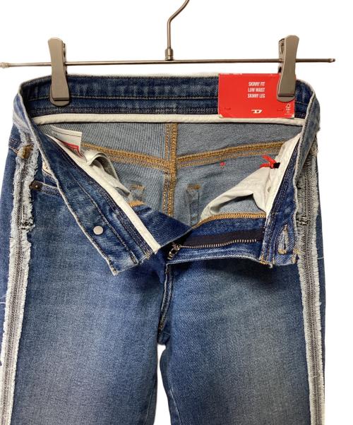 DIESEL（ディーゼル）DIESEL (ディーゼル) スキニージーンズ ブルー サイズ:W23L32 未使用品の古着・服飾アイテム