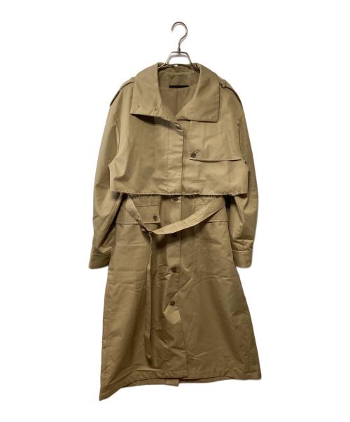 JEANASIS（ジーナシス）JEANASIS (ジーナシス) アンサンブルトレンチコート ベージュ サイズ:F 未使用品の古着・服飾アイテム
