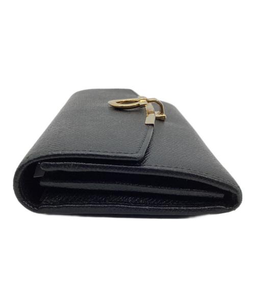 Salvatore Ferragamo（サルヴァトーレ フェラガモ）Salvatore Ferragamo (サルヴァトーレ フェラガモ) ロングウォレット ブラックの古着・服飾アイテム