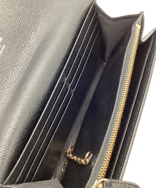 Salvatore Ferragamo（サルヴァトーレ フェラガモ）Salvatore Ferragamo (サルヴァトーレ フェラガモ) ロングウォレット ブラックの古着・服飾アイテム