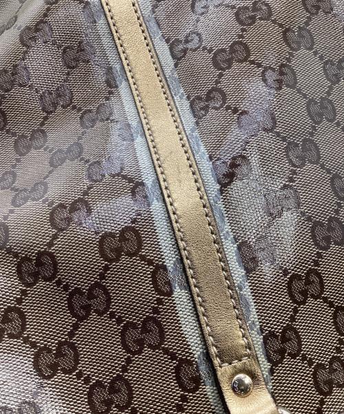 GUCCI（グッチ）GUCCI (グッチ) トートバッグ ベージュ×ゴールドの古着・服飾アイテム