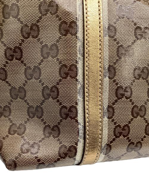 GUCCI（グッチ）GUCCI (グッチ) トートバッグ ベージュ×ゴールドの古着・服飾アイテム