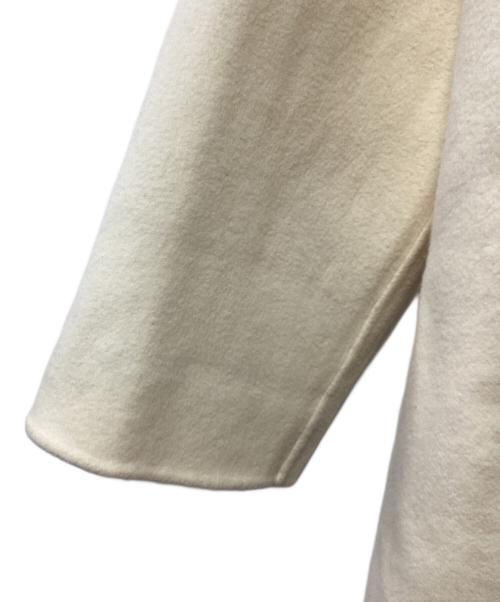 Mila Owen（ミラオーウェン）Mila Owen (ミラオーウェン) ワイドシルエットダブルブレストコート アイボリー サイズ:Fの古着・服飾アイテム