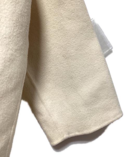 Mila Owen（ミラオーウェン）Mila Owen (ミラオーウェン) ワイドシルエットダブルブレストコート アイボリー サイズ:Fの古着・服飾アイテム