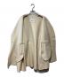 中古・古着 Mila Owen (ミラオーウェン) ワイドシルエットダブルブレストコート アイボリー サイズ:F：7000円