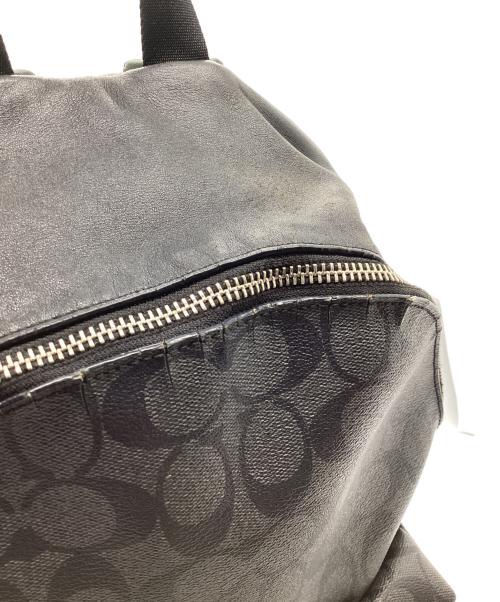COACH（コーチ）COACH (コーチ) リュック ブラックの古着・服飾アイテム