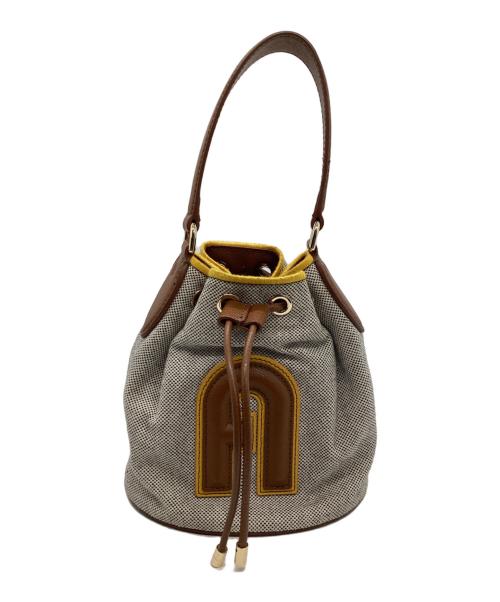 FURLA（フルラ）FURLA (フルラ) バケットバッグ ベージュの古着・服飾アイテム