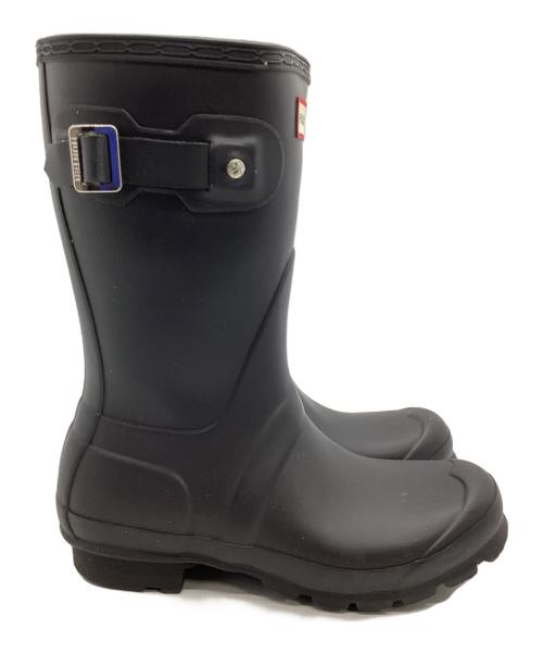 HUNTER（ハンター）HUNTER (ハンター) レインブーツ ブラック サイズ:US 5の古着・服飾アイテム