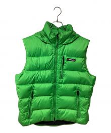 RALPH LAUREN（ラルフローレン）の古着「ダウンベスト」｜黄緑