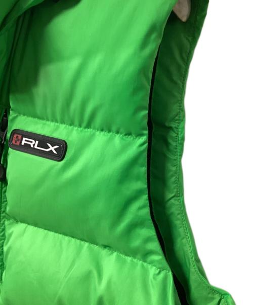 RALPH LAUREN（ラルフローレン）RALPH LAUREN (ラルフローレン) ダウンベスト 黄緑 サイズ:Lの古着・服飾アイテム