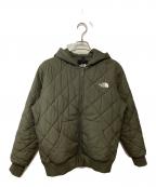 THE NORTH FACEザ ノース フェイス）の古着「キルティングパーカージャケット」｜オリーブ