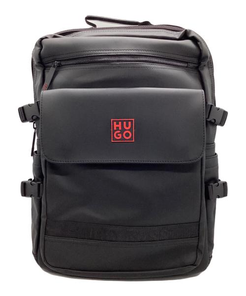 HUGO BOSS（ヒューゴ ボス）HUGO BOSS (ヒューゴ ボス) リュック ブラックの古着・服飾アイテム