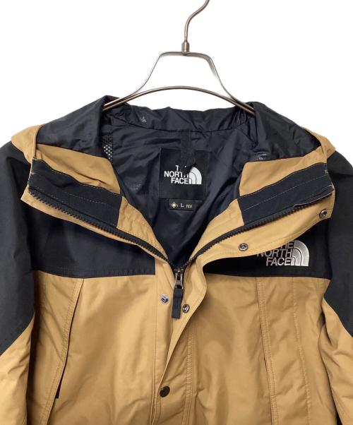 THE NORTH FACE（ザ ノース フェイス）THE NORTH FACE (ザ ノース フェイス) マウンテンライトジャケット ブラック×ブラウン サイズ:L 未使用品の古着・服飾アイテム