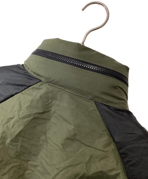 NIKE×sacai（ナイキ×サカイ）NIKE×sacai (ナイキ×サカイ) NRG トレンチジャケット カーキ×ブラック サイズ:Mの古着・服飾アイテム