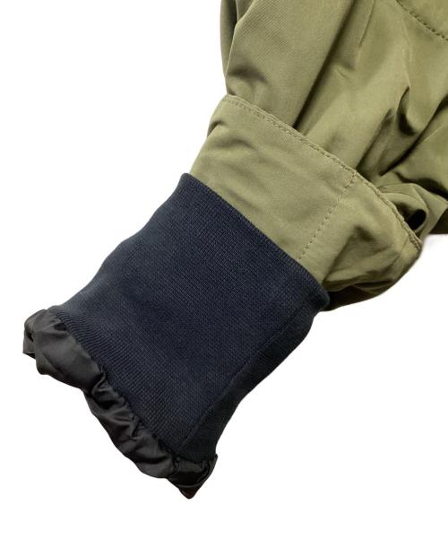 NIKE×sacai（ナイキ×サカイ）NIKE×sacai (ナイキ×サカイ) NRG トレンチジャケット カーキ×ブラック サイズ:Mの古着・服飾アイテム