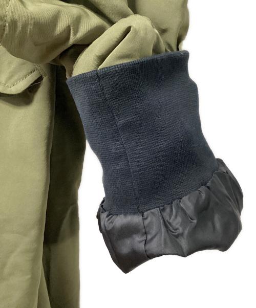 NIKE×sacai（ナイキ×サカイ）NIKE×sacai (ナイキ×サカイ) NRG トレンチジャケット カーキ×ブラック サイズ:Mの古着・服飾アイテム