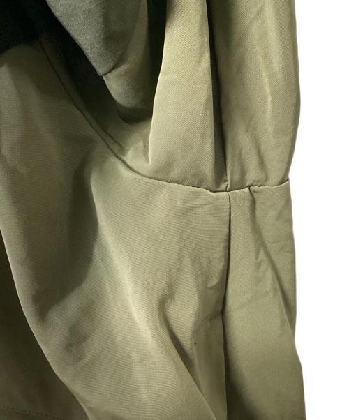 NIKE×sacai（ナイキ×サカイ）NIKE×sacai (ナイキ×サカイ) NRG トレンチジャケット カーキ×ブラック サイズ:Mの古着・服飾アイテム