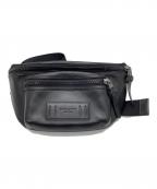 COACHコーチ）の古着「ウエストバッグ」｜ブラック