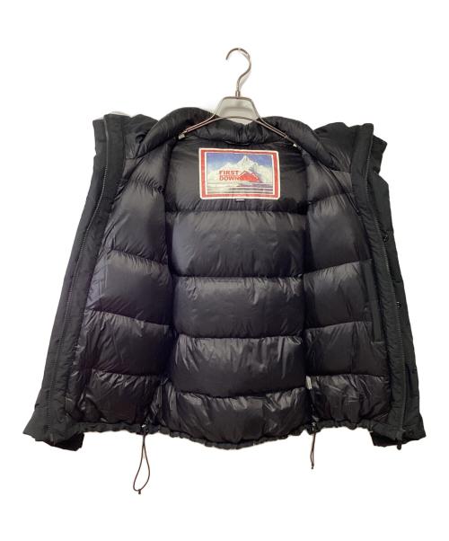 FIRST DOWN（ファーストダウン）FIRST DOWN (ファーストダウン) ダウンジャケット ブラック サイズ:Mの古着・服飾アイテム