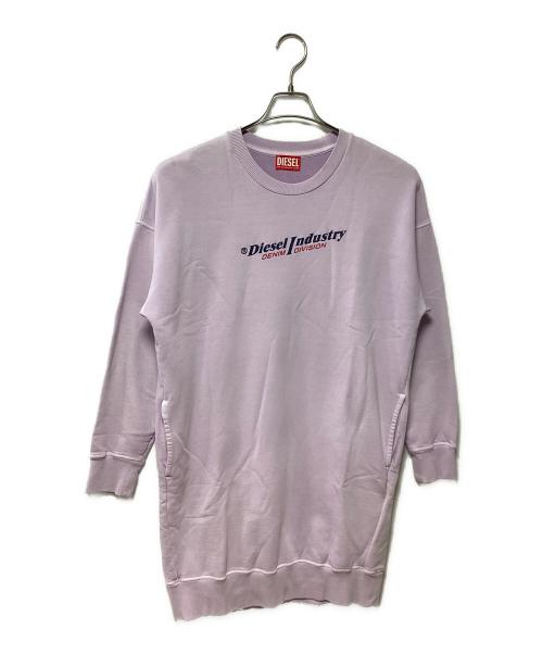 DIESEL（ディーゼル）DIESEL (ディーゼル) クルーネックスウェット ラベンダー サイズ:XXS 未使用品の古着・服飾アイテム