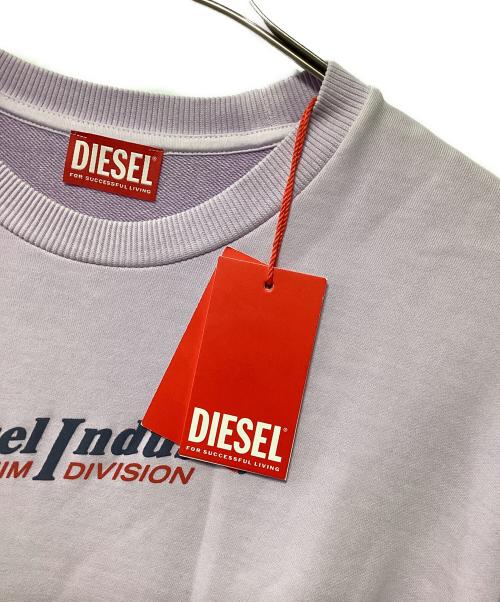 DIESEL（ディーゼル）DIESEL (ディーゼル) クルーネックスウェット ラベンダー サイズ:XXS 未使用品の古着・服飾アイテム