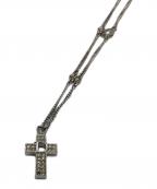 Christian Diorクリスチャン ディオール）の古着「クロスネックレス」｜シルバー
