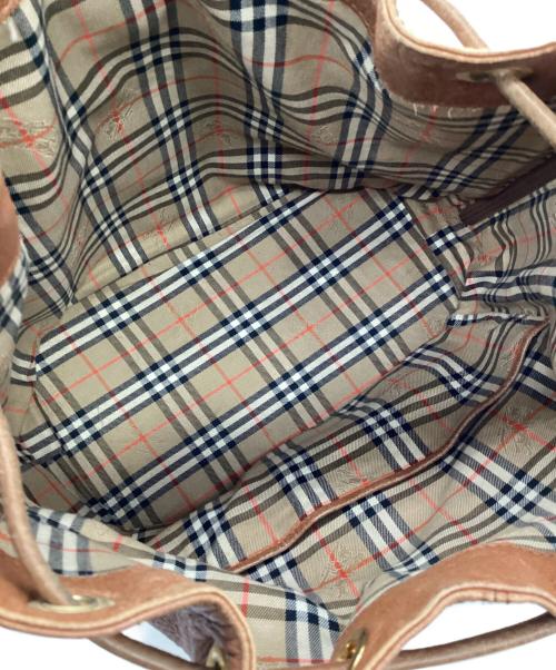 Burberry's（バーバリー）Burberry's (バーバリー) ショルダーバッグ ブラウンの古着・服飾アイテム