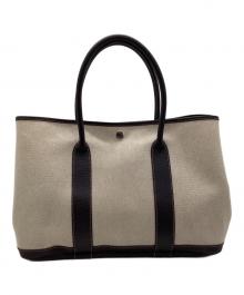 HERMES（エルメス）の古着「トートバッグ」｜アイボリー×ブラウン