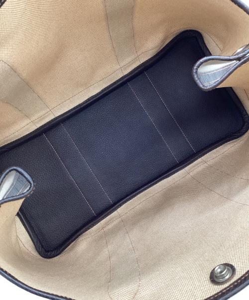 HERMES（エルメス）HERMES (エルメス) トートバッグ アイボリー×ブラウンの古着・服飾アイテム