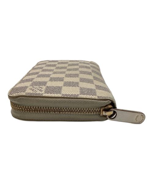 LOUIS VUITTON（ルイ ヴィトン）LOUIS VUITTON (ルイ ヴィトン) ダミエ・アズール ジッピーウォレット アイボリーの古着・服飾アイテム
