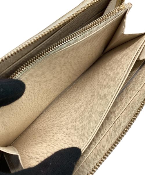 LOUIS VUITTON（ルイ ヴィトン）LOUIS VUITTON (ルイ ヴィトン) ダミエ・アズール ジッピーウォレット アイボリーの古着・服飾アイテム