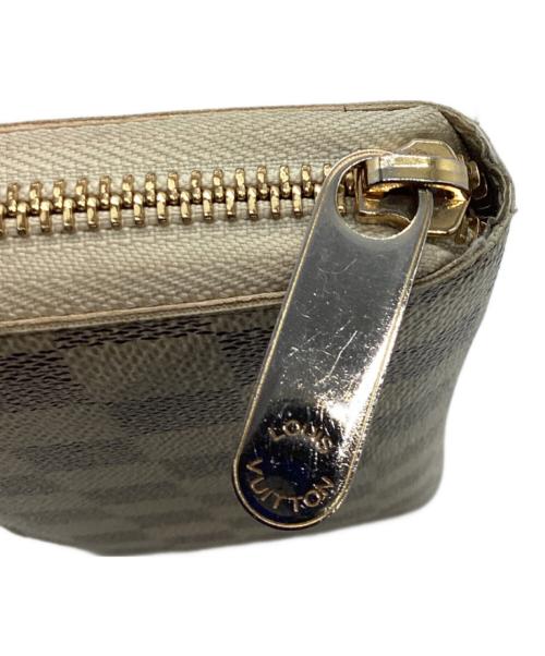 LOUIS VUITTON（ルイ ヴィトン）LOUIS VUITTON (ルイ ヴィトン) ダミエ・アズール ジッピーウォレット アイボリーの古着・服飾アイテム