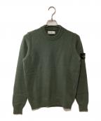 STONE ISLANDストーンアイランド）の古着「厚手ニット」｜グリーン
