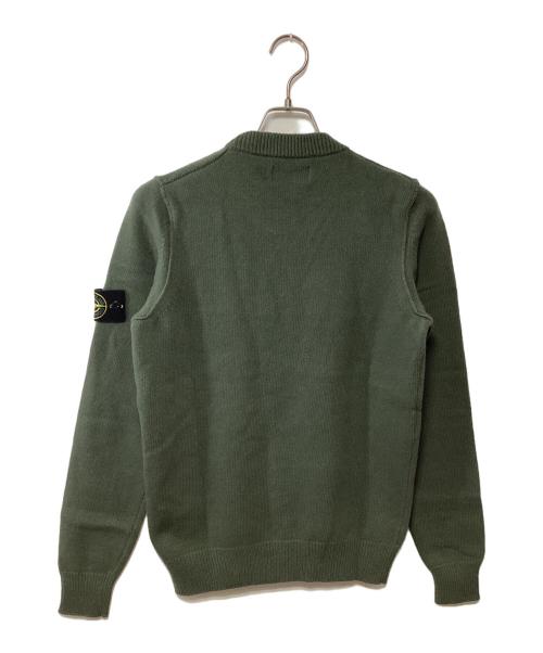 STONE ISLAND（ストーンアイランド）STONE ISLAND (ストーンアイランド) 厚手ニット グリーン サイズ:Sの古着・服飾アイテム