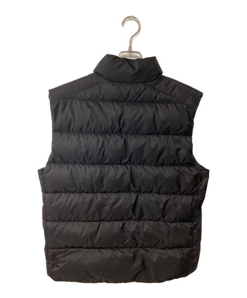 PRADA（プラダ）PRADA (プラダ) トライアングルロゴダウンベスト ブラック サイズ:50の古着・服飾アイテム