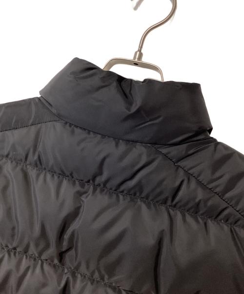 PRADA（プラダ）PRADA (プラダ) トライアングルロゴダウンベスト ブラック サイズ:50の古着・服飾アイテム