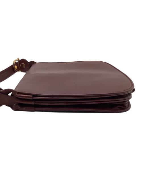Cartier（カルティエ）Cartier (カルティエ) ショルダーバッグ ボルドーの古着・服飾アイテム
