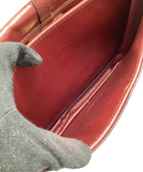 Cartier（カルティエ）Cartier (カルティエ) ショルダーバッグ ボルドーの古着・服飾アイテム