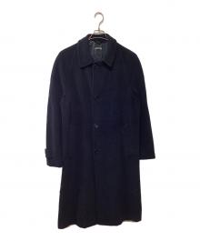 BARNEYS NEWYORK（バーニーズ・ニューヨーク）の古着「ステンカラーコート」｜ブラック