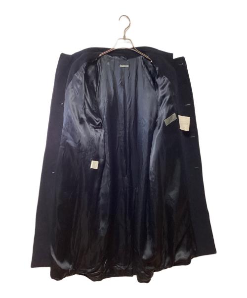 BARNEYS NEWYORK（バーニーズ・ニューヨーク）BARNEYS NEWYORK (バーニーズ・ニューヨーク) ステンカラーコート ブラック サイズ:48の古着・服飾アイテム