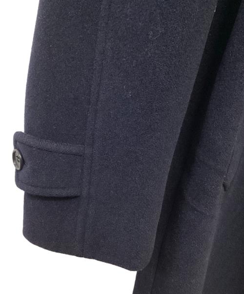 BARNEYS NEWYORK（バーニーズ・ニューヨーク）BARNEYS NEWYORK (バーニーズ・ニューヨーク) ステンカラーコート ブラック サイズ:48の古着・服飾アイテム