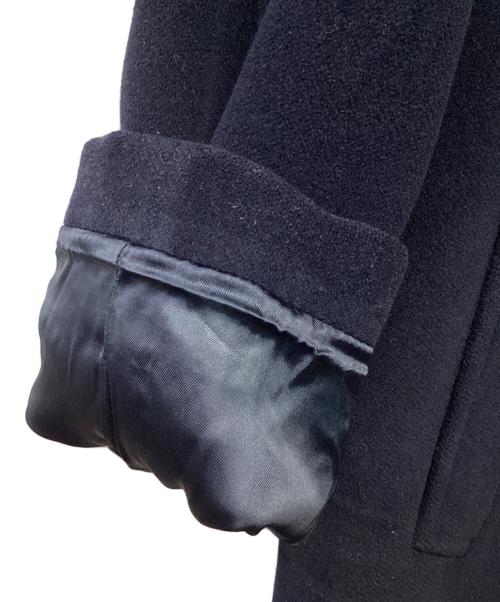 BARNEYS NEWYORK（バーニーズ・ニューヨーク）BARNEYS NEWYORK (バーニーズ・ニューヨーク) ステンカラーコート ブラック サイズ:48の古着・服飾アイテム