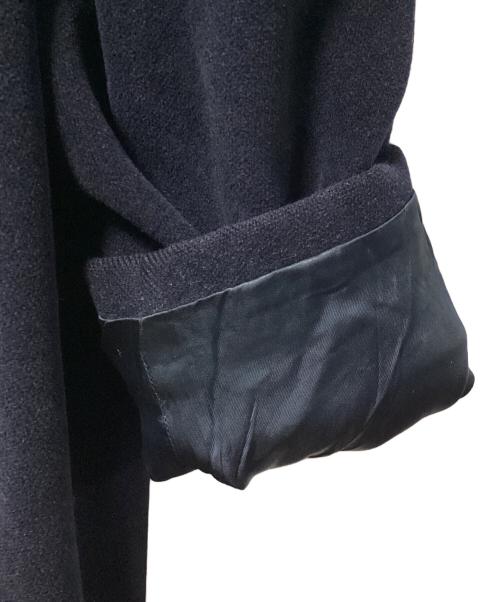 BARNEYS NEWYORK（バーニーズ・ニューヨーク）BARNEYS NEWYORK (バーニーズ・ニューヨーク) ステンカラーコート ブラック サイズ:48の古着・服飾アイテム