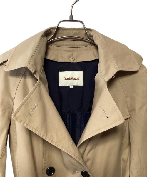 Paul Stuart（ポールスチュアート）Paul Stuart (ポールスチュアート) ライナー付トレンチコート ベージュ サイズ:6の古着・服飾アイテム