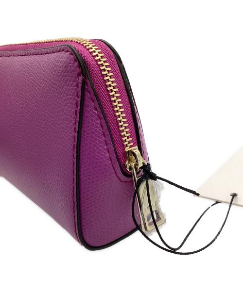 FURLA（フルラ）FURLA (フルラ) コスメポーチ パープルの古着・服飾アイテム
