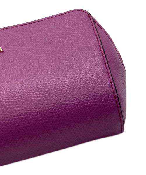 FURLA（フルラ）FURLA (フルラ) コスメポーチ パープルの古着・服飾アイテム
