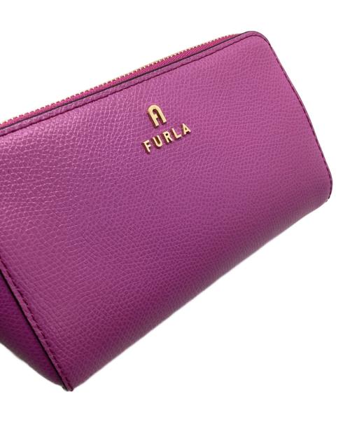 FURLA（フルラ）FURLA (フルラ) コスメポーチ パープルの古着・服飾アイテム