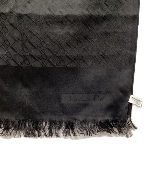 Christian Dior（クリスチャン ディオール）Christian Dior (クリスチャン ディオール) シルクストール ブラックの古着・服飾アイテム